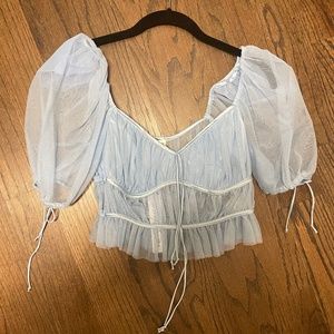 For Love and Lemons Sunshine top